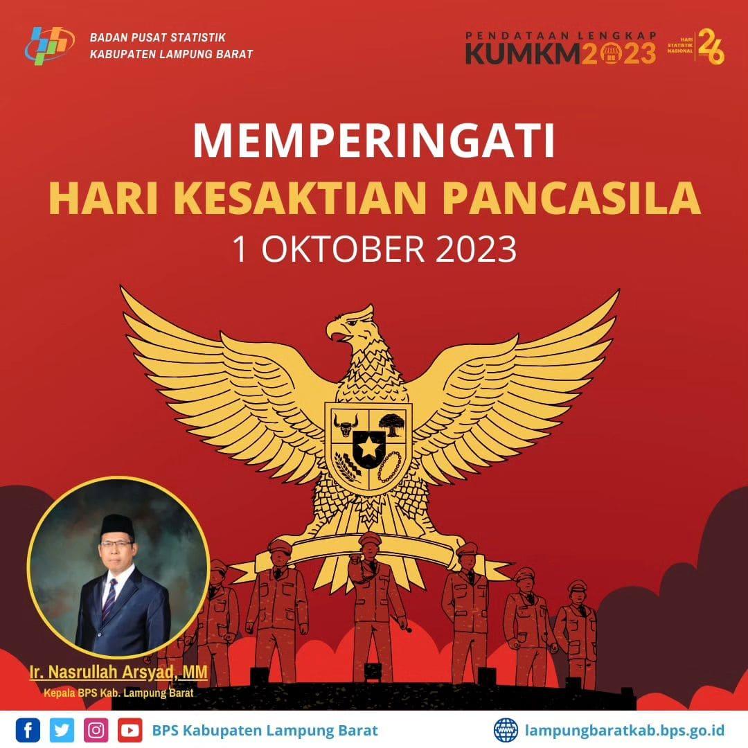 Selamat Hari Kesaktian Pancasila