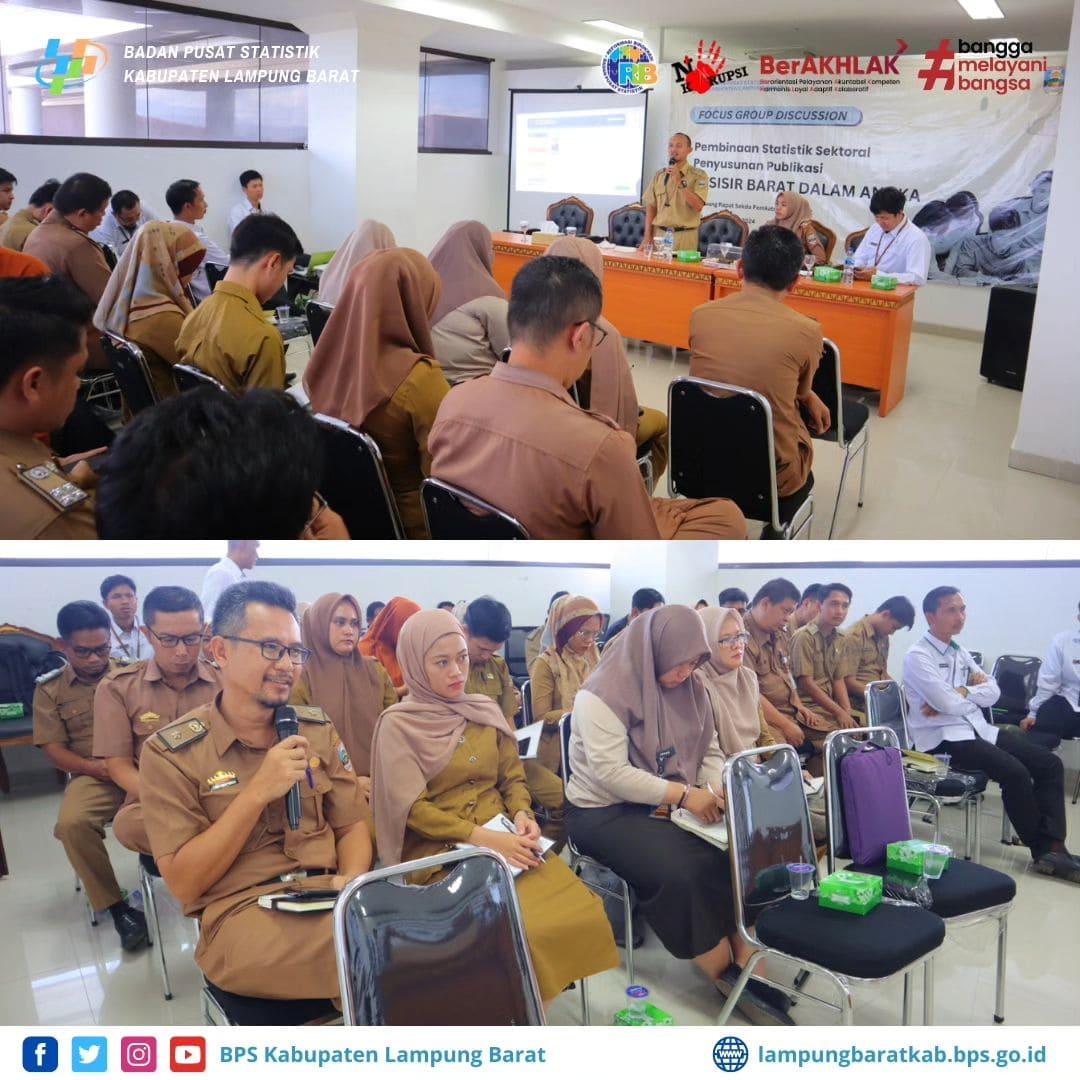 FGD PEMBINAAN STATISTIK SEKTORAL BERSAMA PEMKAB PESISIR BARAT