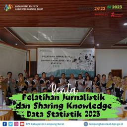 Pelatihan Jurnalistik & Sharing Knowledge Data Statistik 2023