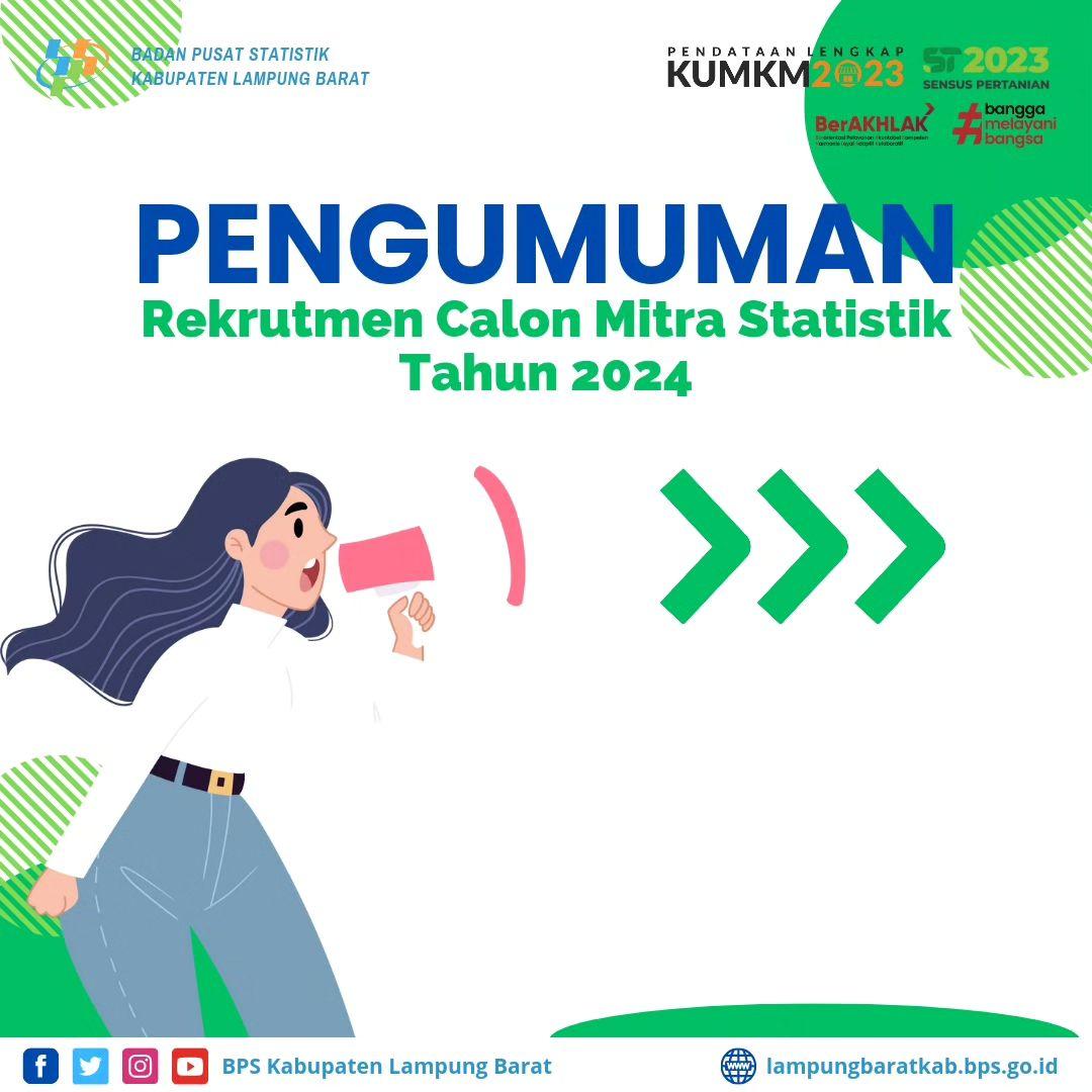 Pakta Integritas Rekrutmen Calon Mitra Statistik 2024